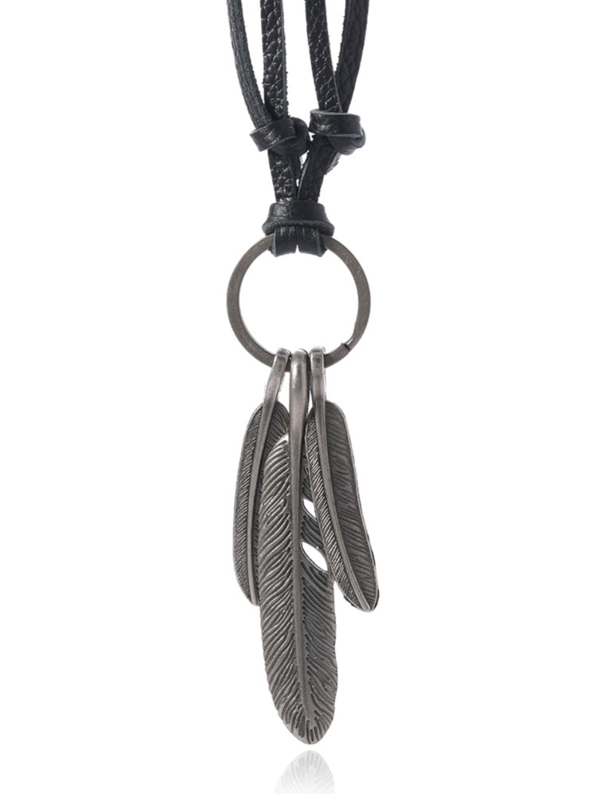 Adjustable Vintage Minimalist Feather Necklace - SoulCollision Inspired Everyday Jewelry