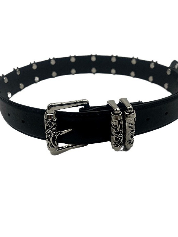 Brown Leather Slim Waist Belt for Women - American Retro Decorative Belt for Jeans, Versatile Design, Niche Trend