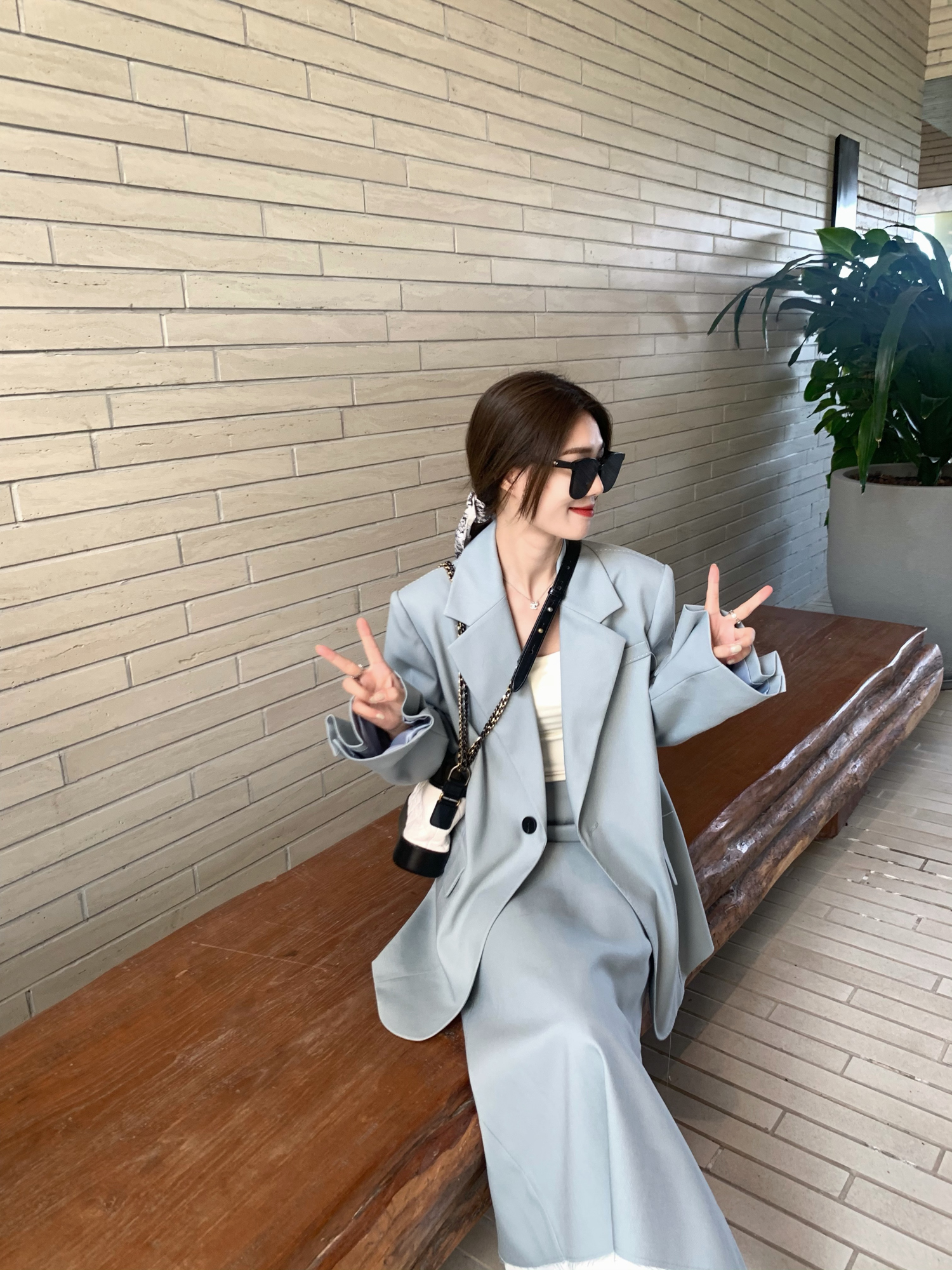 Casual Fashion Loose Suit Skirt Set for Women - Street Style Inspired, Trendy and Versatile Outfit for Everyday Wear