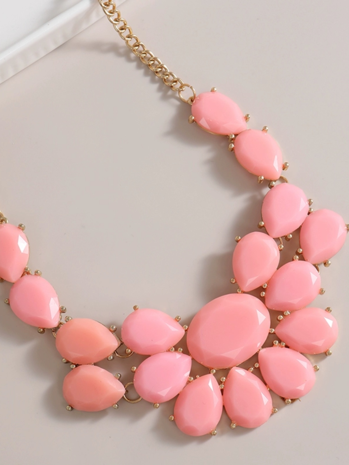Chic Alloy Bib Necklace Sweater Chain for Women - Versatile Daily Accessory, Perfect for Layering and Everyday Style