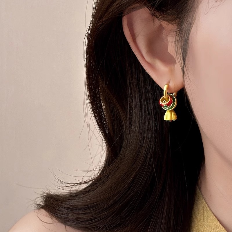 Chinese Style Ancient Design Earrings for Women - Niche Ear Studs and Pendants - Elegant Fashion Accessories