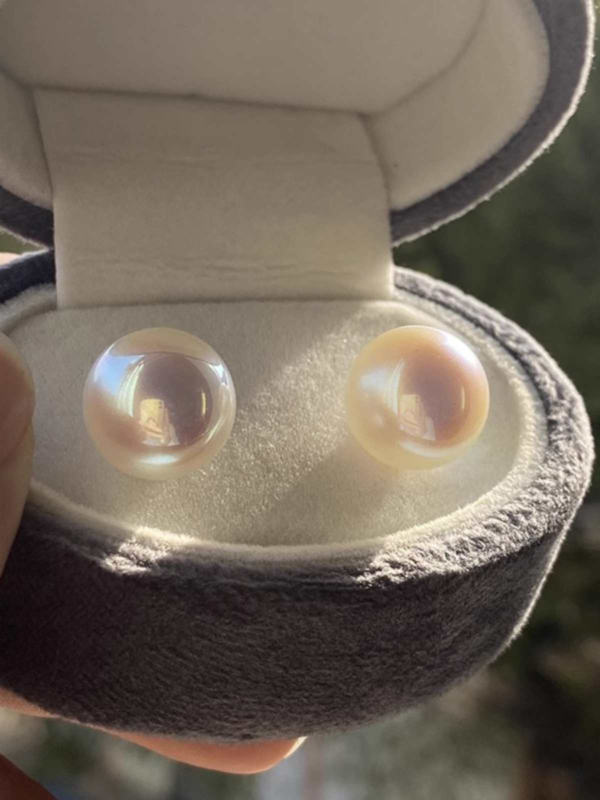 Colorful Mother-of-Pearl Aurora Mirror Earrings for Women, Light Luxury Style, Perfect for 90s and Y2K Fashion Trends