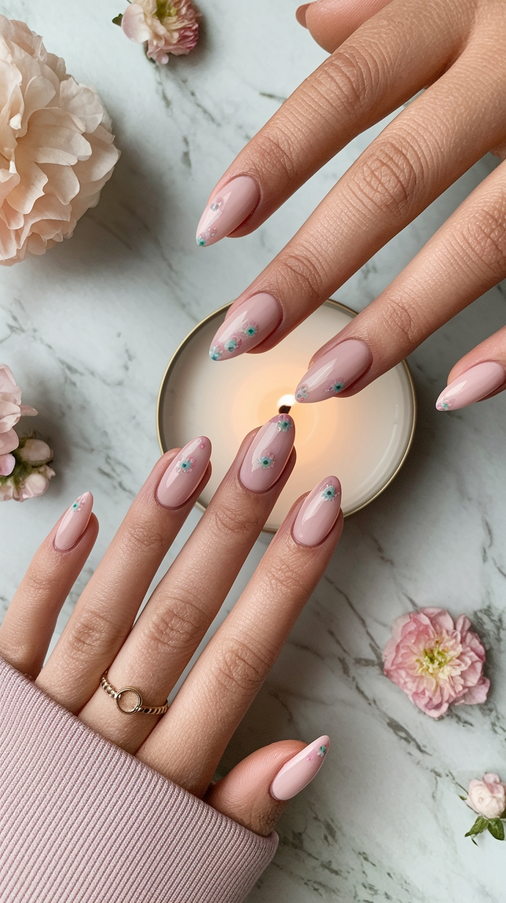 cute gel nail designs outfit idea