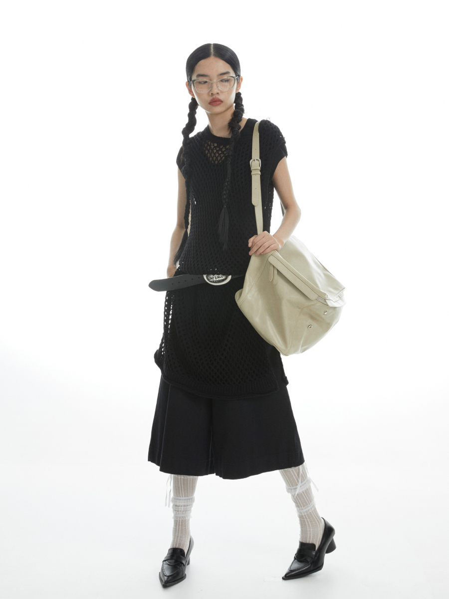 Foldable Large Lunch Box Shoulder Bag - Original Downtown Artist Design, High Capacity, Stylish and Functional for Daily Use