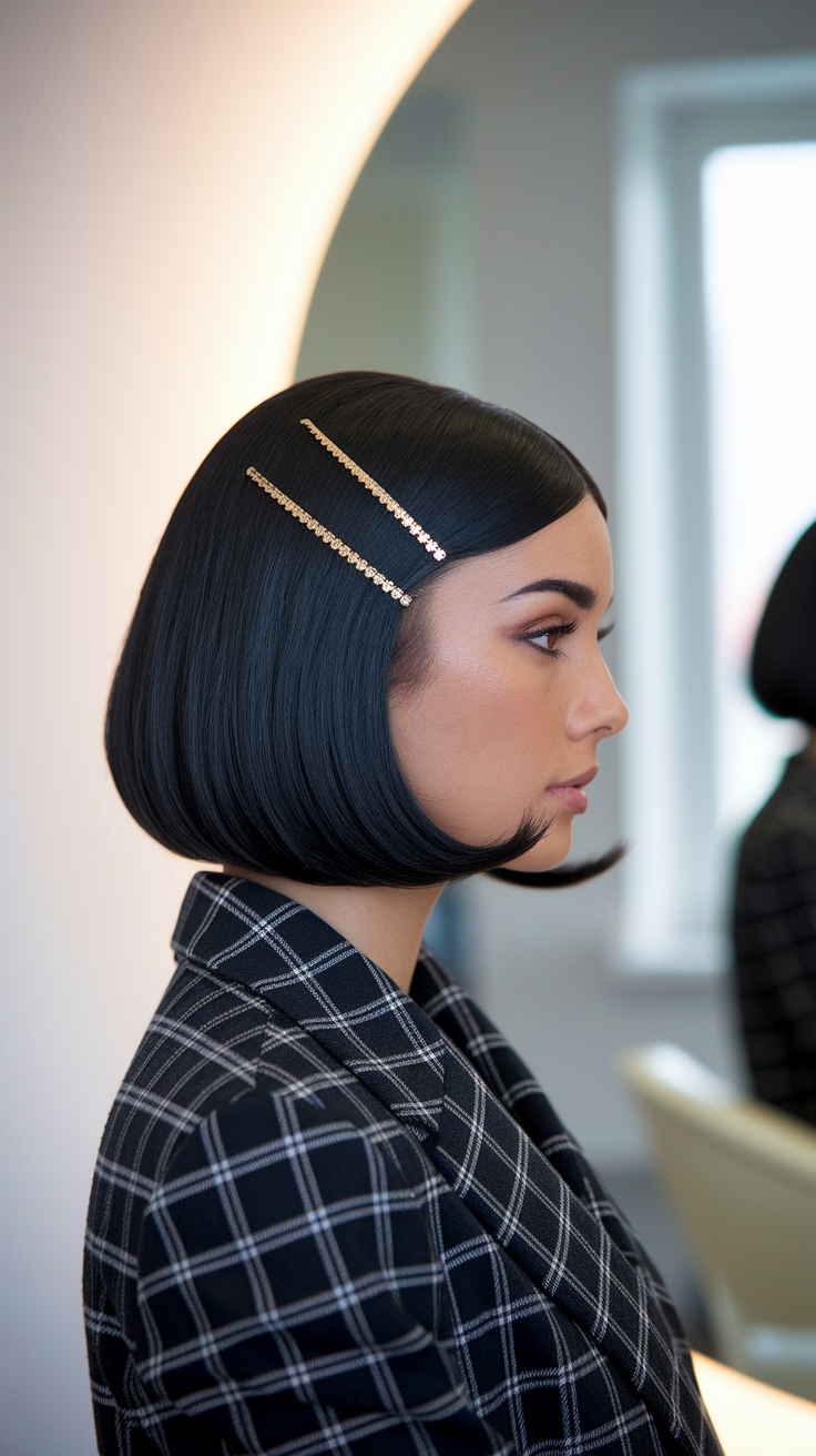 hair color for black hair outfit idea