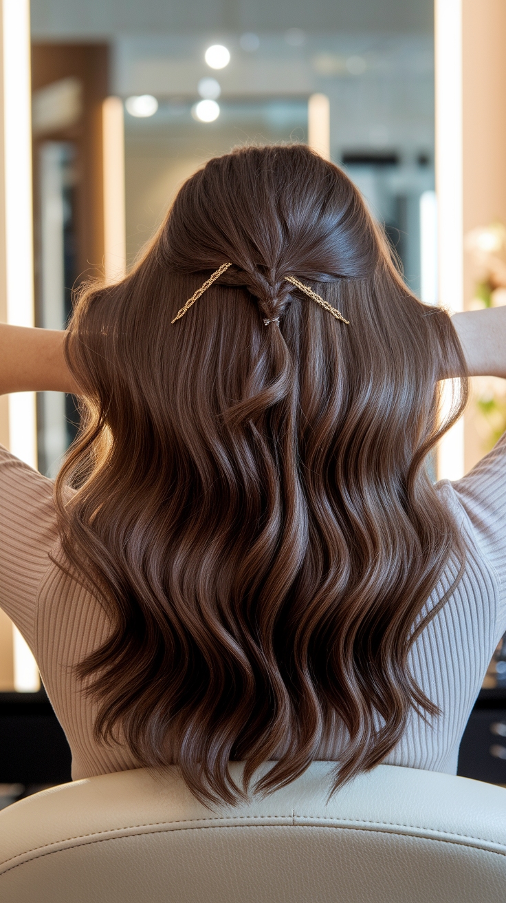hair color for brown hair outfit idea