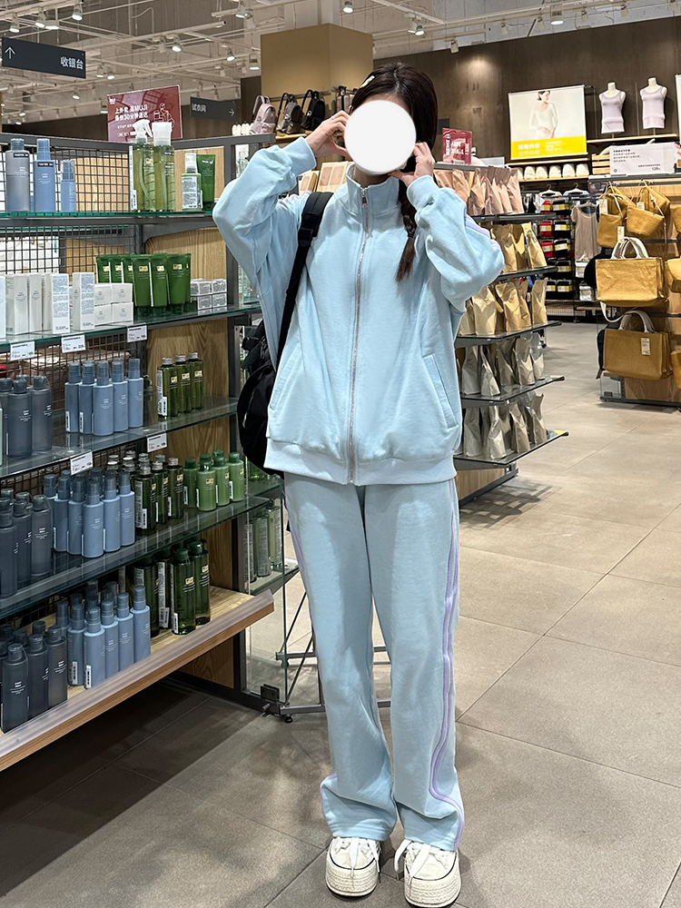 Japanese Style Women's Cardigan Hoodie Sports Suit - Thin Spring Summer Jacket with Pudding Bear Design - 2025 Fashion