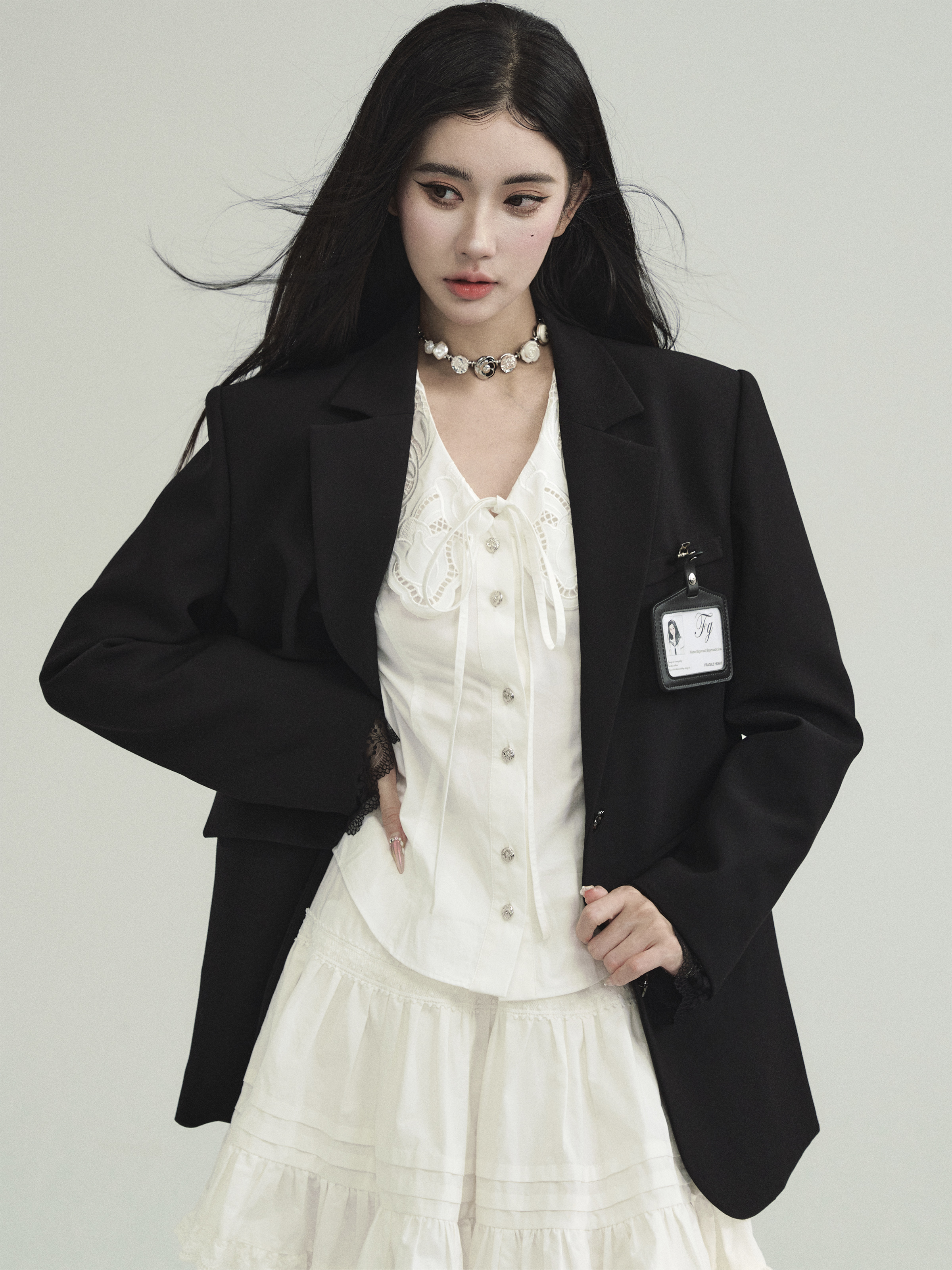 Korean Style High-Quality Textured Heavy Work Suit Coat for Spring Summer - Cool College Wind Fashion Outerwear