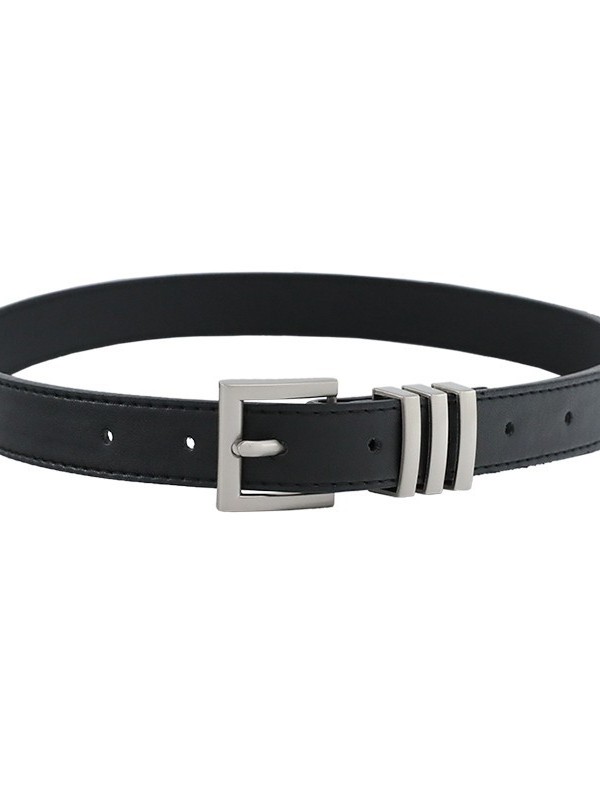 Korean Style Women's Decorative Belt - Soul Collision Design, High-End Feel, Versatile Fashion Accessory for Jeans and Outfits