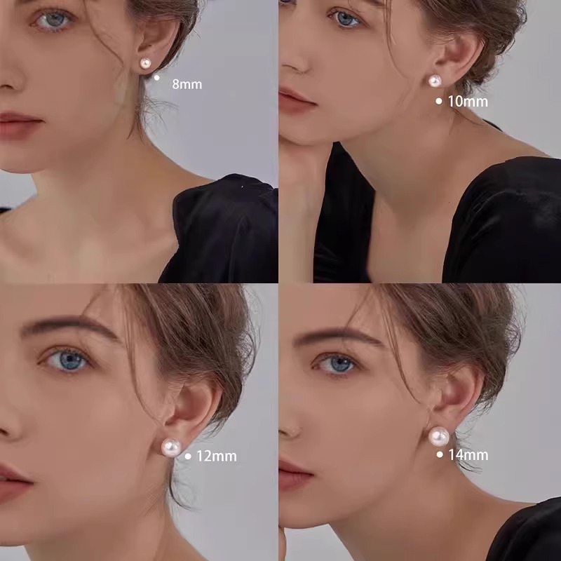 Light Luxury S925 Pure Silver Earrings - Niche French Style Accessories for 2025