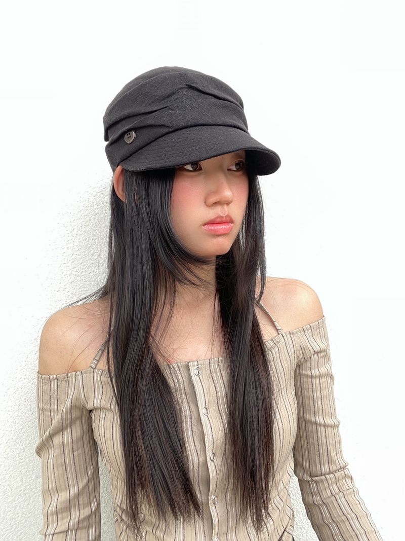 Lightweight Breathable Women's Equestrian Hat, Korean-Style Duckbill Sunshade Newsboy Beret for Spring/Summer Fashion