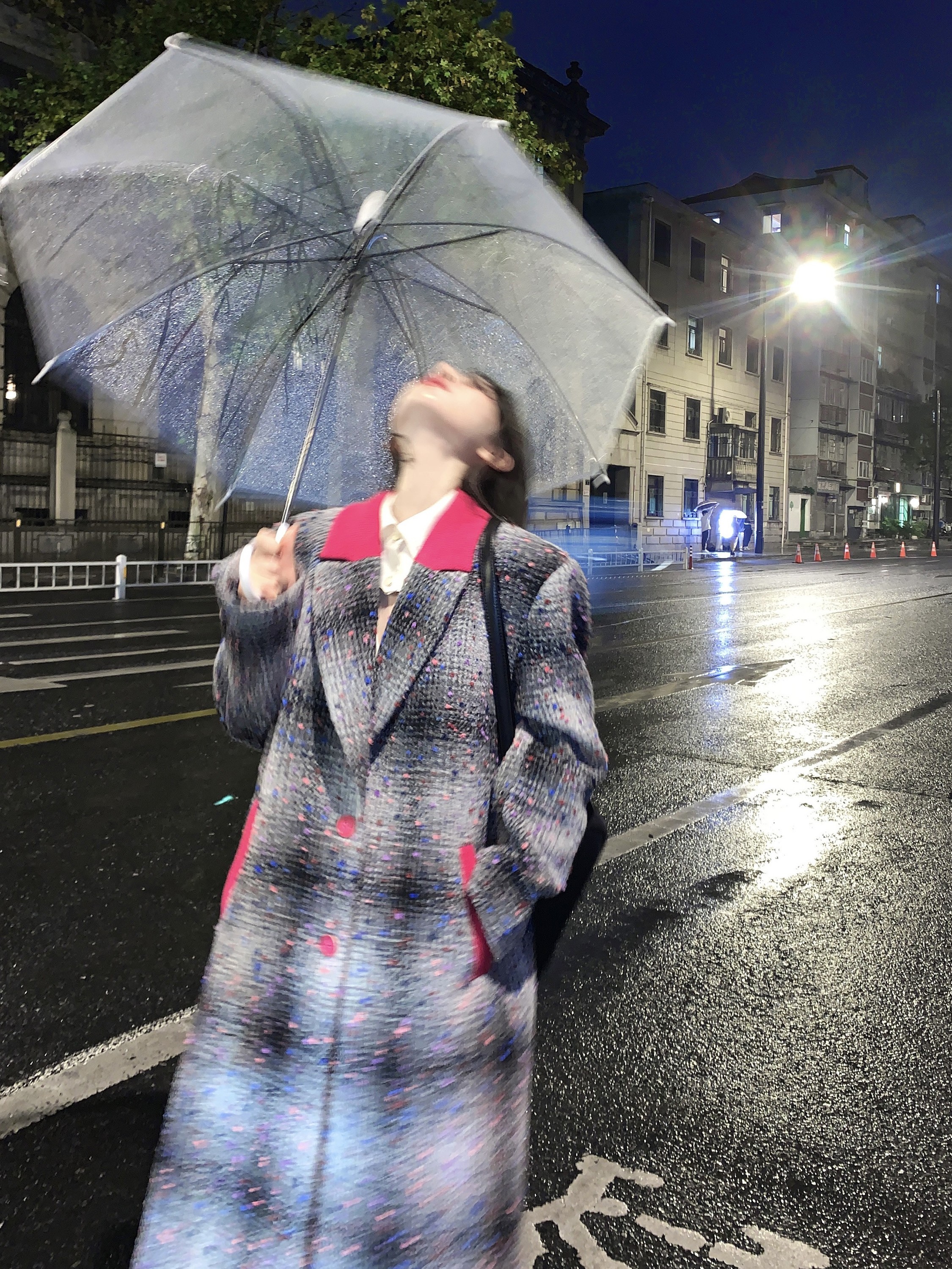 Mid-Length Quilted Woolen Coat for Women - Retro Fengshen Plaid Design, Thick Warm Outerwear, Ideal for 90s and Y2K Styles