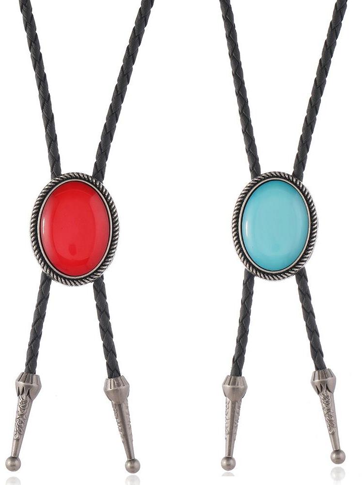 Minimalist Bohemian Vintage Woven Rope Bow Tie - Adjustable Western Style Accessory for Unique Fashion Statements