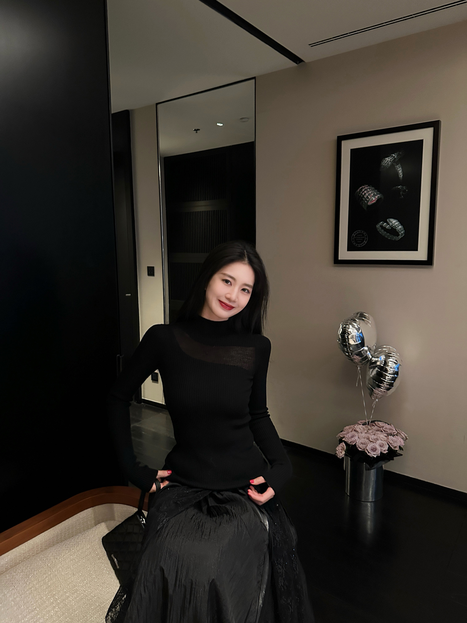 Minimalist Ultra-Fine 100% Merino Wool Half-Turtleneck Knitted Base Layer for Quiet Luxury Style