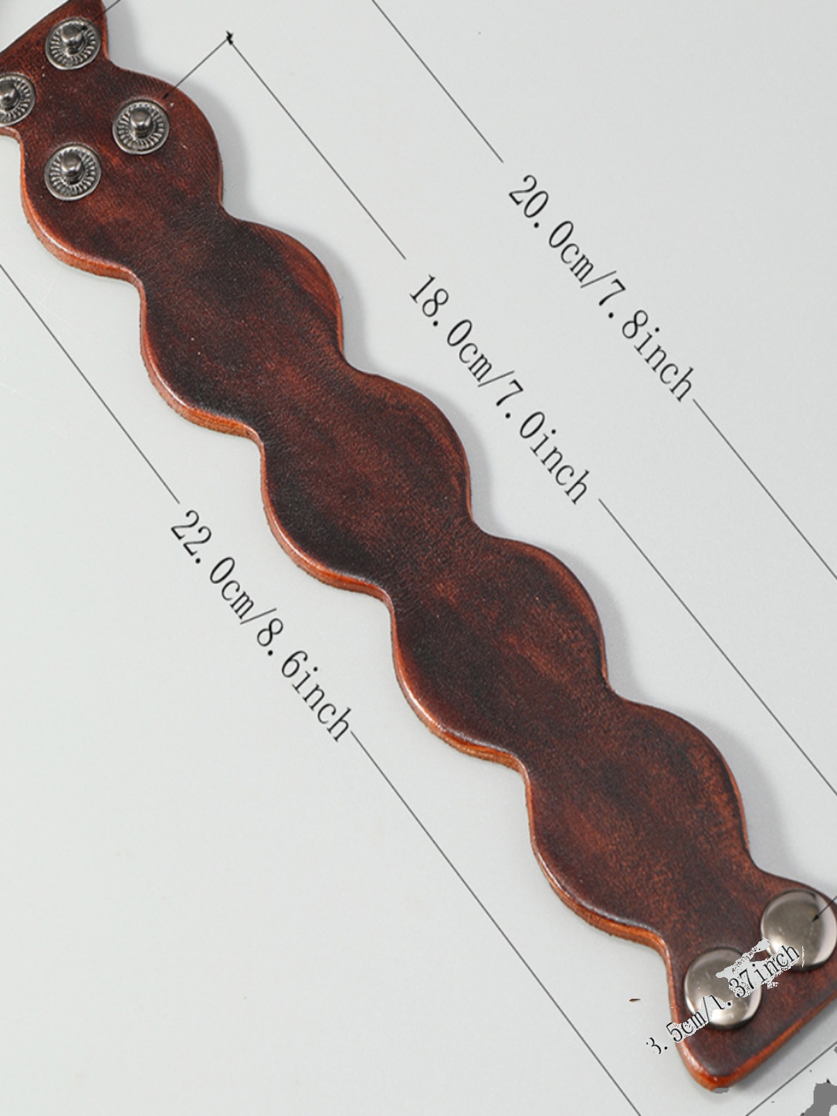 Minimalist Vintage Leather Bracelet - Creative Soul Collision Design, Trendy Accessories for Fashion Lovers