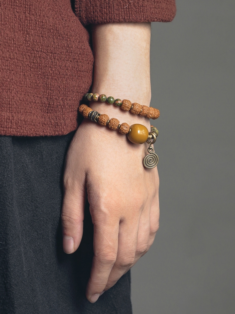 Retro Ethnic Style Bodhi Bracelet for Women and Men - Personalized Versatile Trendy Bead Accessory