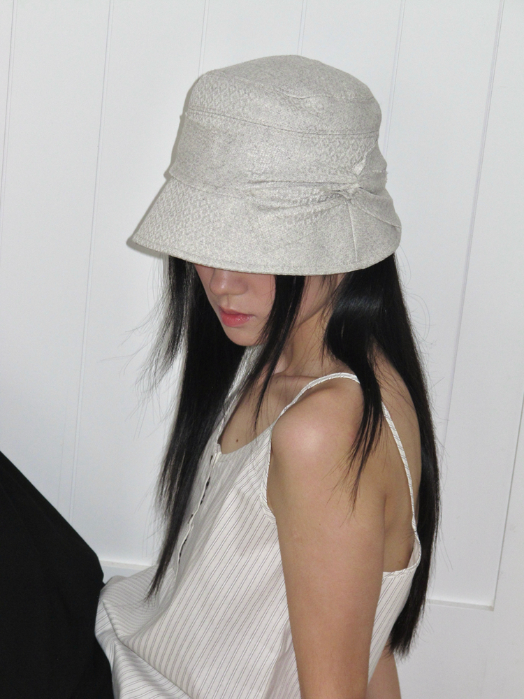Retro Sweet Elegant Side Bow Fisherman Hat for Women - Early Autumn Small Face Fashion Accessory