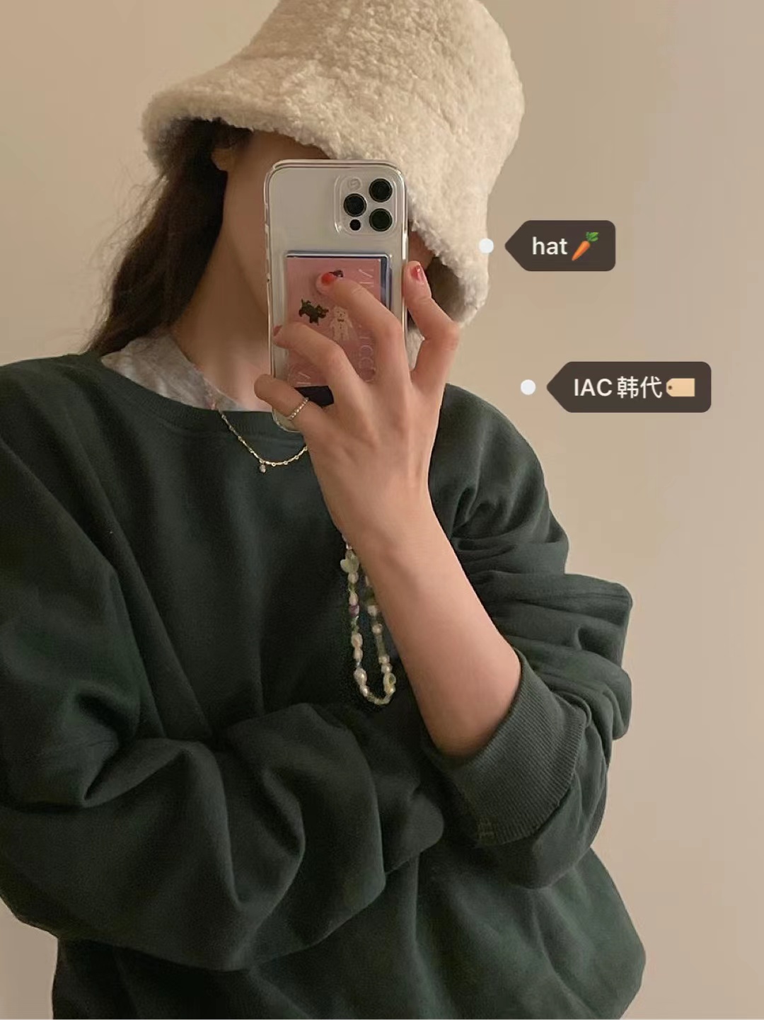 Soft Plush Milk Cap Bucket Hat - Super Cute Winter Accessory in Korean Style