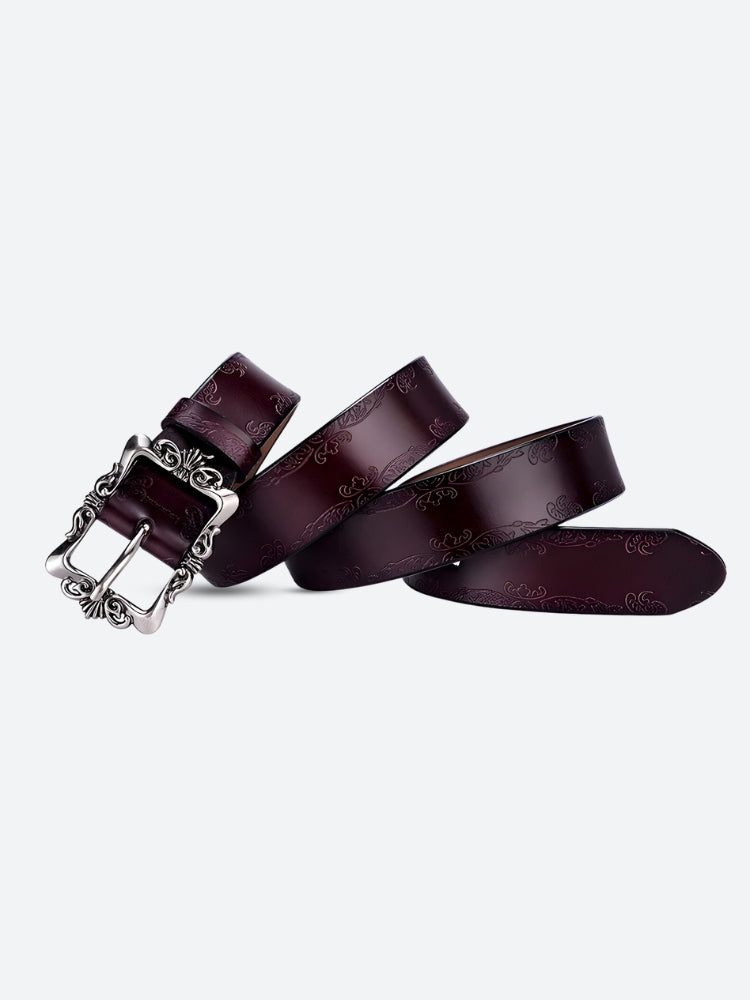 Stylish Work Outfits, Outfit Summer Ideas Baroque Faux Leather Belt