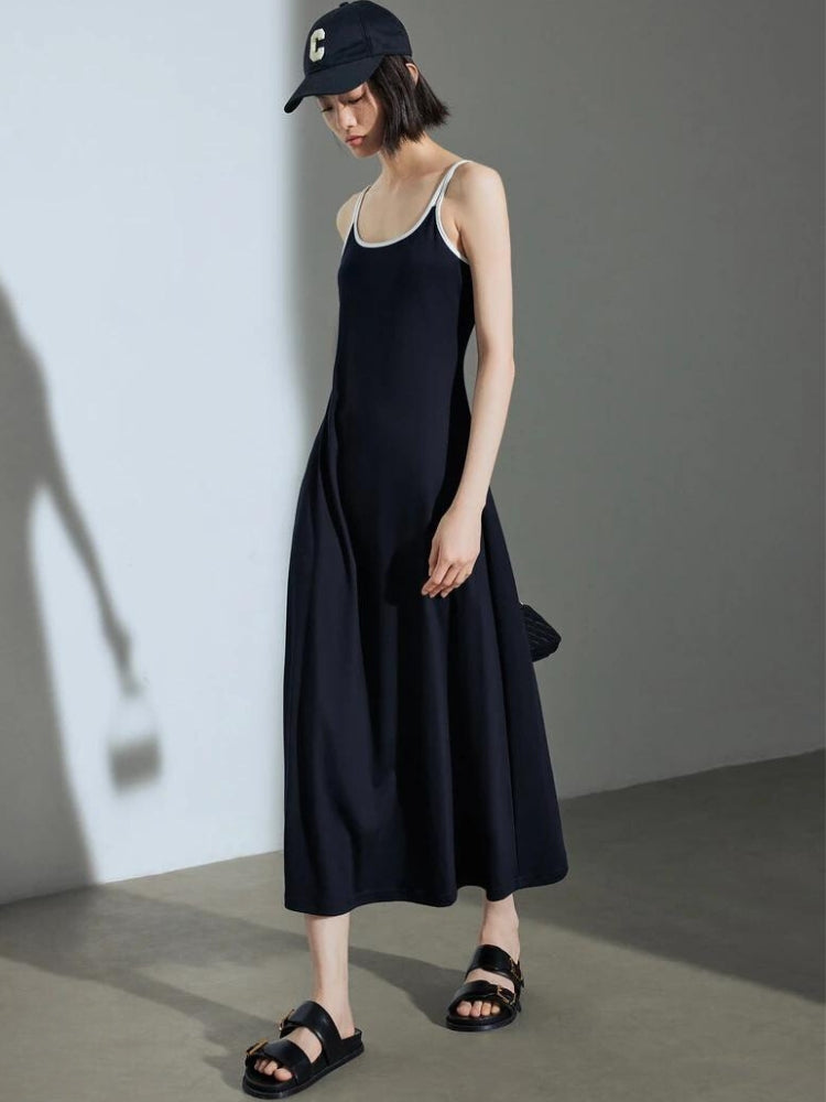 Stylish Work Outfits, Outfit Summer Ideas Basic Midi Dress