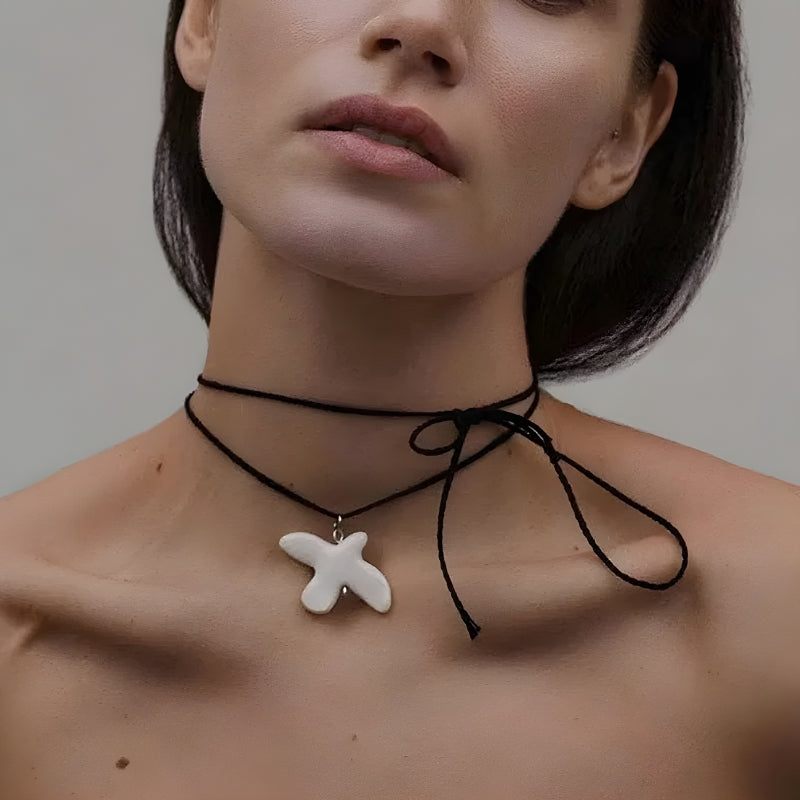 Stylish Work Outfits, Outfit Summer Ideas Bird Necklace & Earrings Set