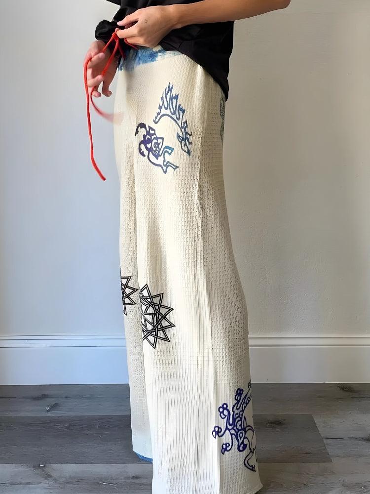 Stylish Work Outfits, Outfit Summer Ideas Boho Wide Leg Pants