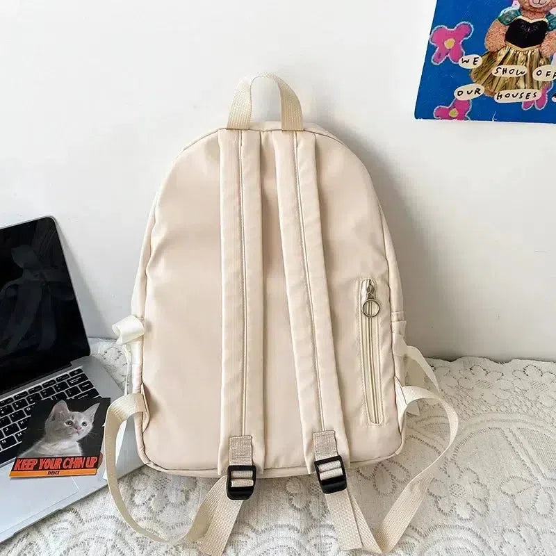 Stylish Work Outfits, Outfit Summer Ideas Bow School Backpack