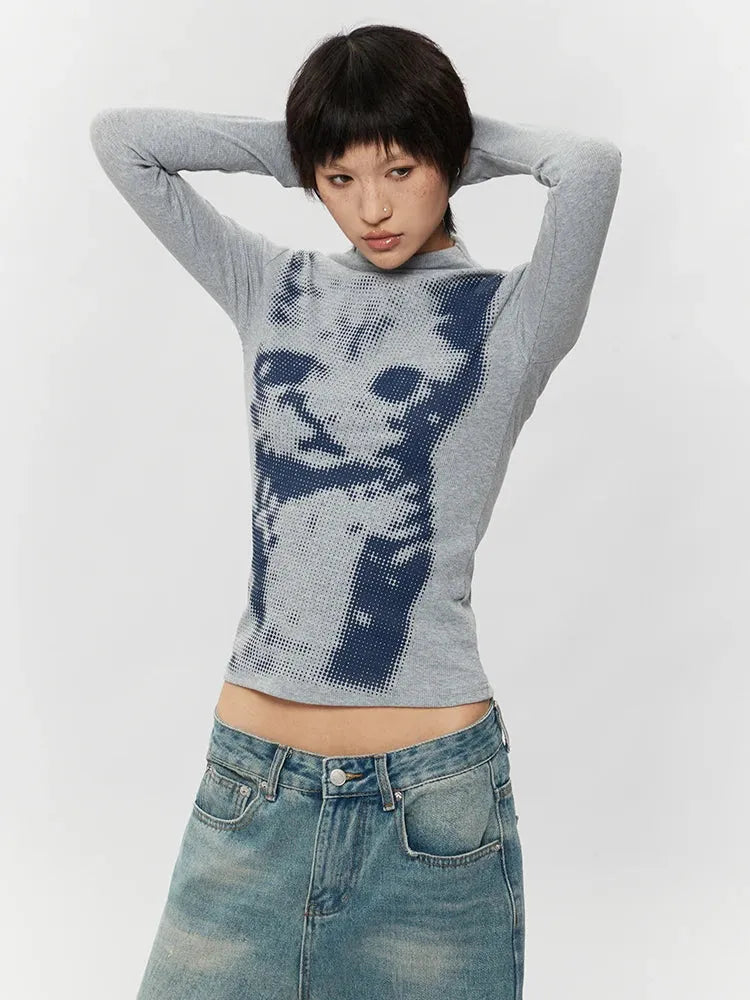 Stylish Work Outfits, Outfit Summer Ideas Cat High Neck Top