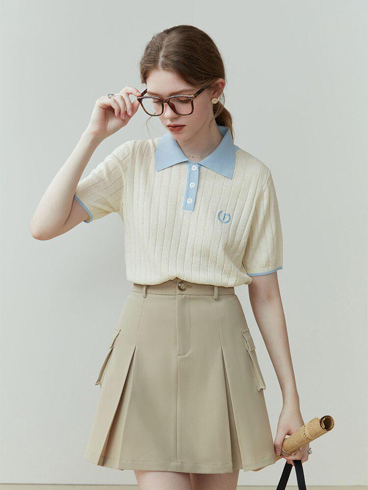 Stylish Work Outfits, Outfit Summer Ideas College Style Short Sleeve Sweater