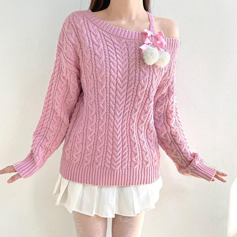Stylish Work Outfits, Outfit Summer Ideas Coquette Cut-Out Knit Sweater