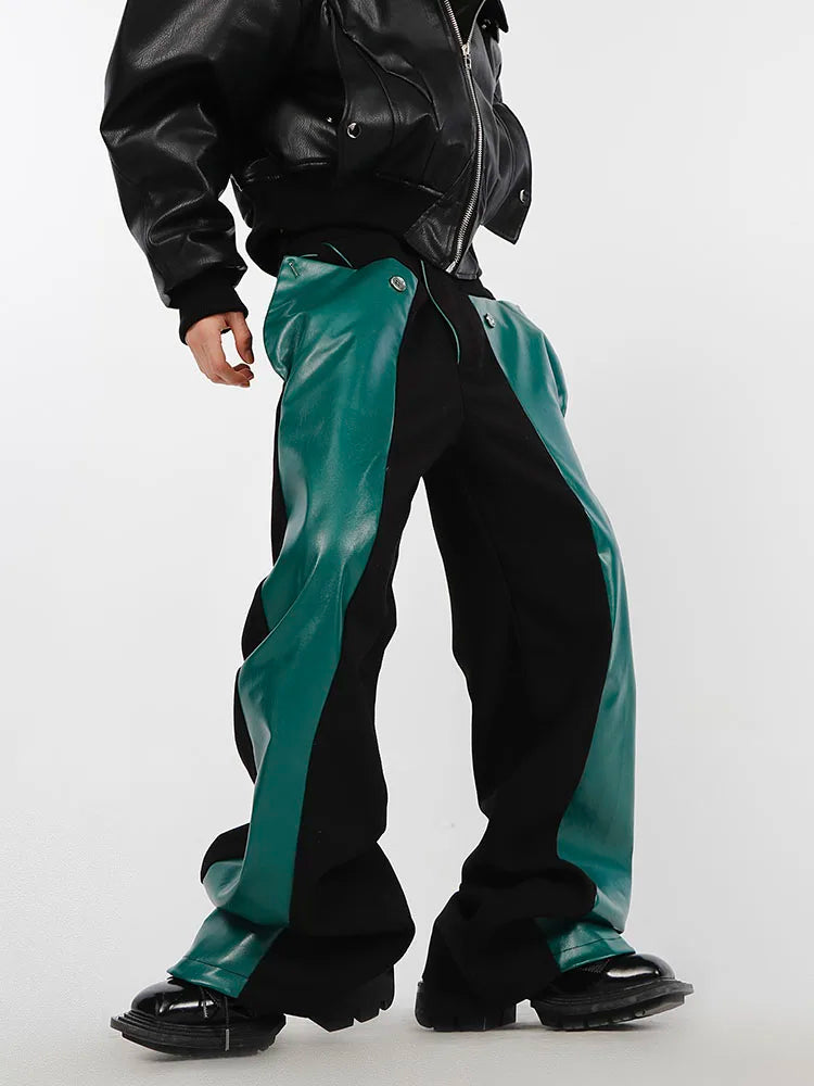 Stylish Work Outfits, Outfit Summer Ideas Cyberpunk Faux Leather Pants