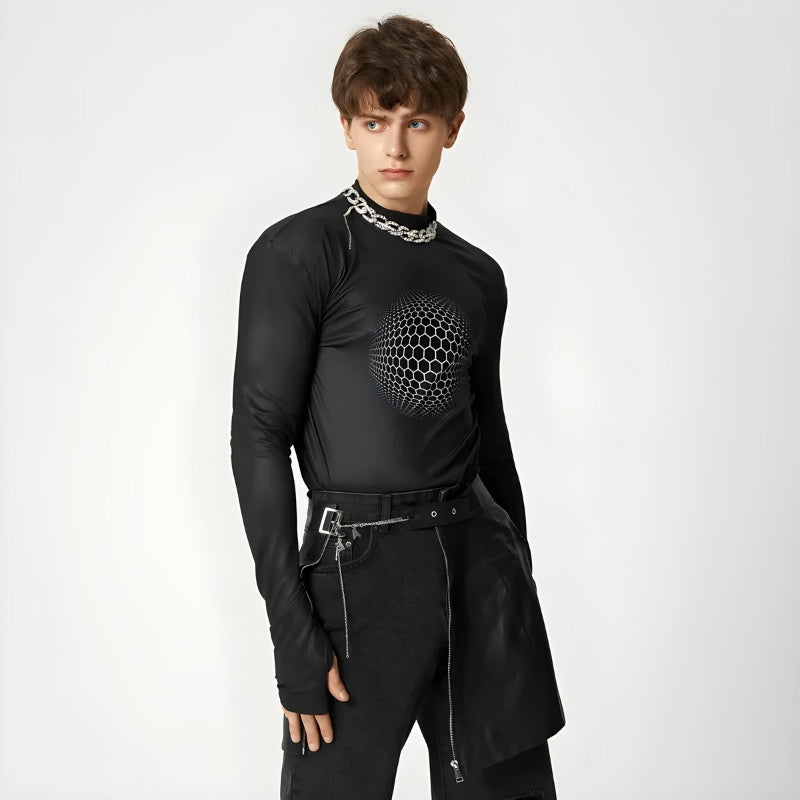 Stylish Work Outfits, Outfit Summer Ideas Cyberpunk Perspective Top