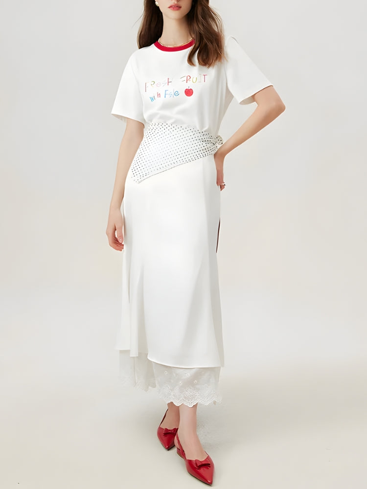 Stylish Work Outfits, Outfit Summer Ideas Fresh Fruit Tee