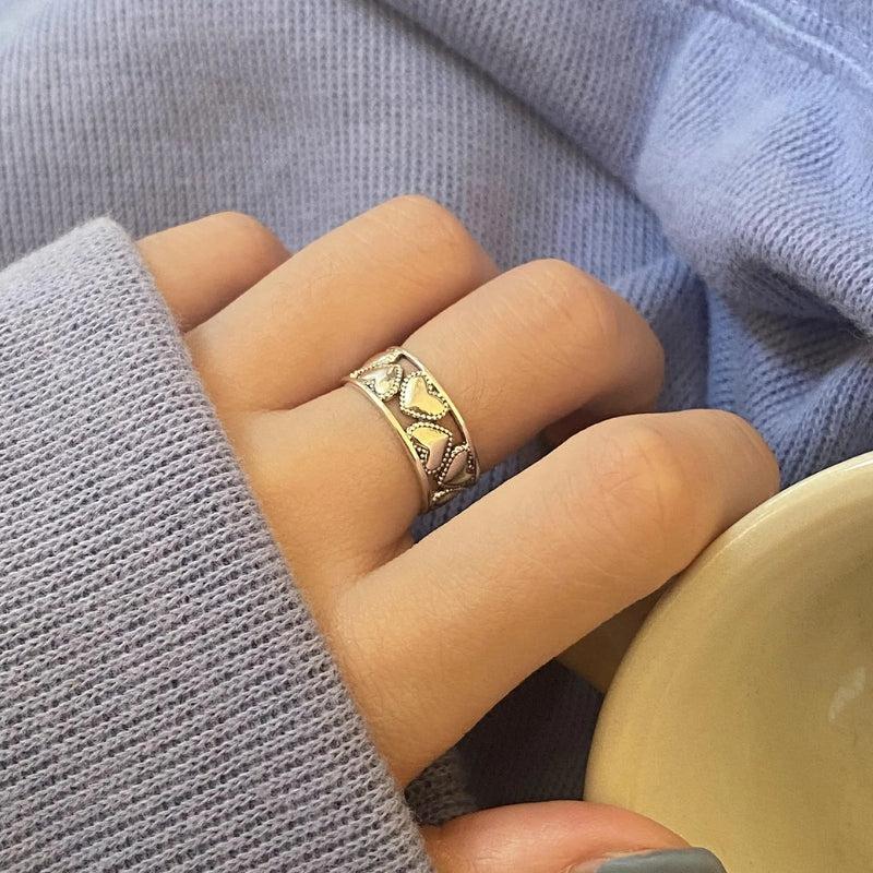 Stylish Work Outfits, Outfit Summer Ideas Hearts Band Ring