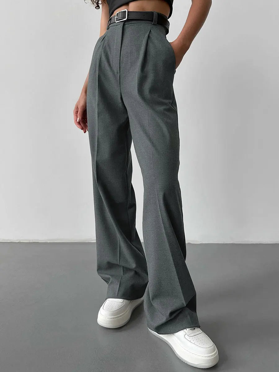 Stylish Work Outfits, Outfit Summer Ideas High Waisted Tailored Pants