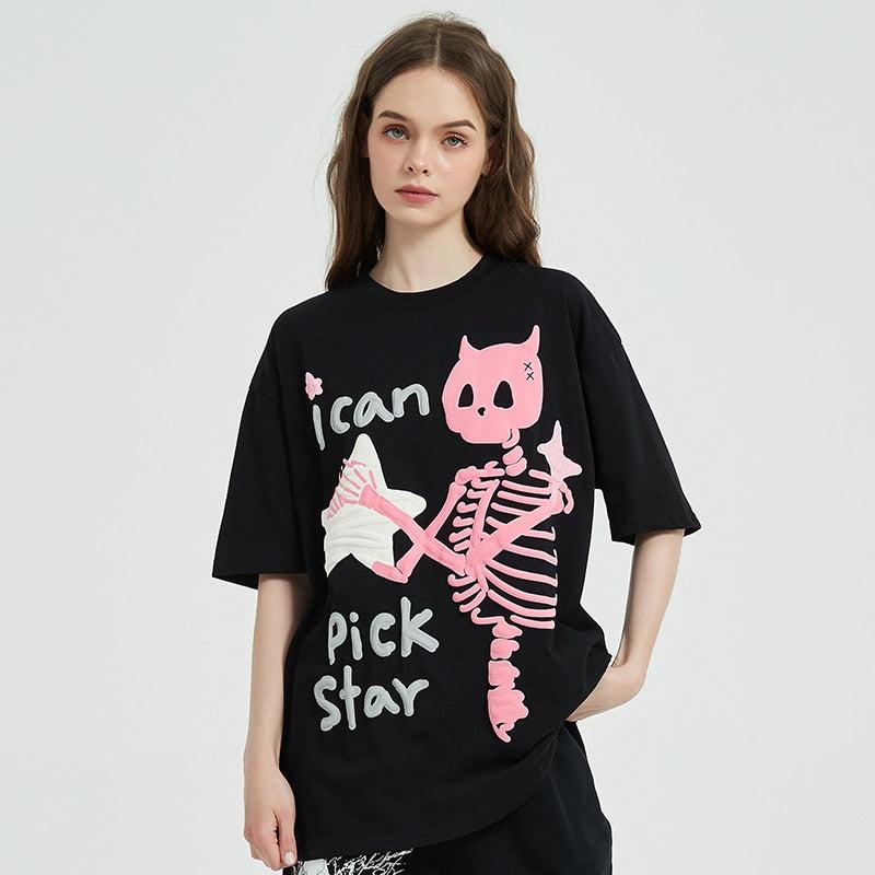 Stylish Work Outfits, Outfit Summer Ideas I Can Pick Star Tee