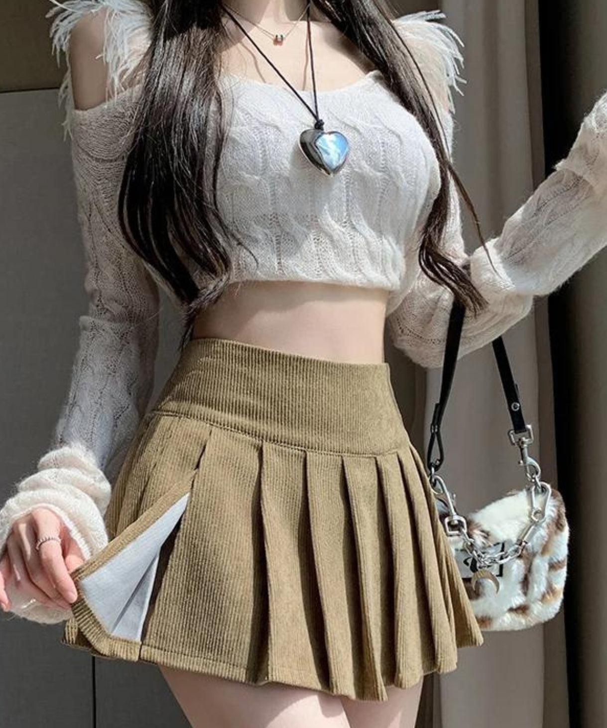 Stylish Work Outfits, Outfit Summer Ideas Light Academia Mini Skort