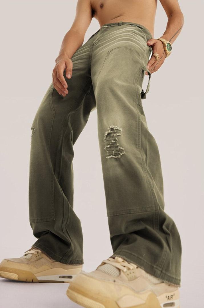 Stylish Work Outfits, Outfit Summer Ideas Mid Rise Washed Distressed Jeans