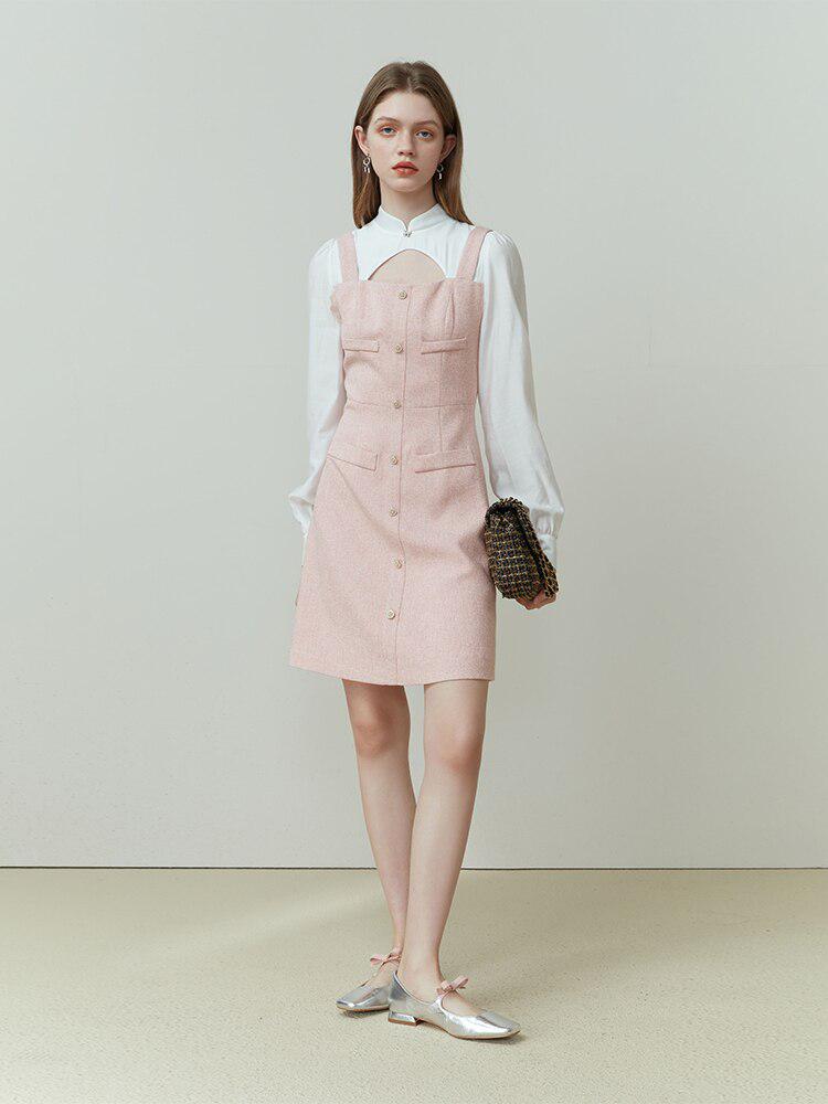 Stylish Work Outfits, Outfit Summer Ideas Pink Preppy Mini Dress