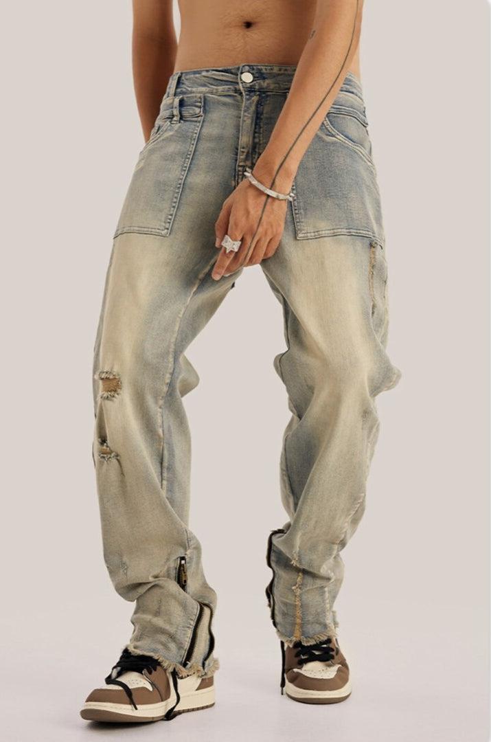 Stylish Work Outfits, Outfit Summer Ideas Slim Leg Ripped Jeans
