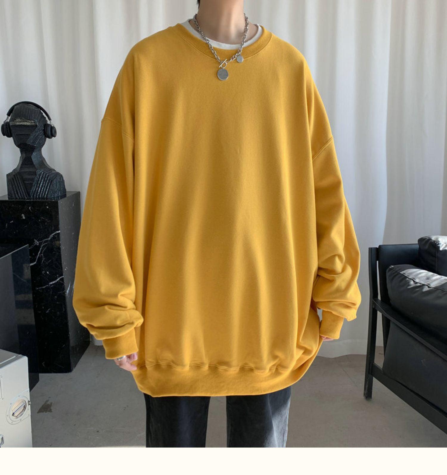 Stylish Work Outfits, Outfit Summer Ideas Soft Boy Basic Oversized Sweatshirt