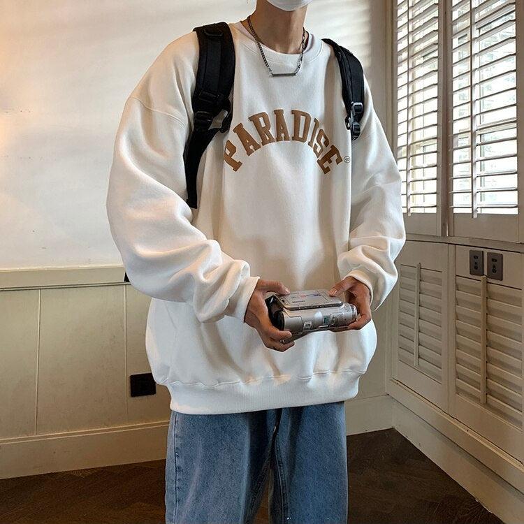 Stylish Work Outfits, Outfit Summer Ideas Soft Boy Paradise Oversized Sweatshirt