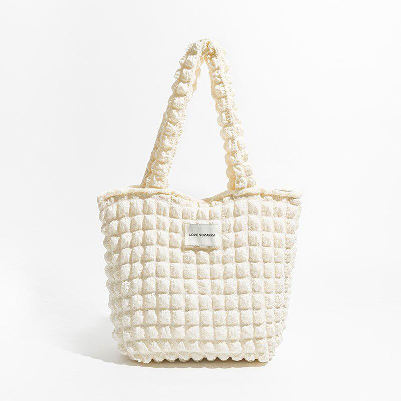 Stylish Work Outfits, Outfit Summer Ideas Soft Girl Popcorn Handbag