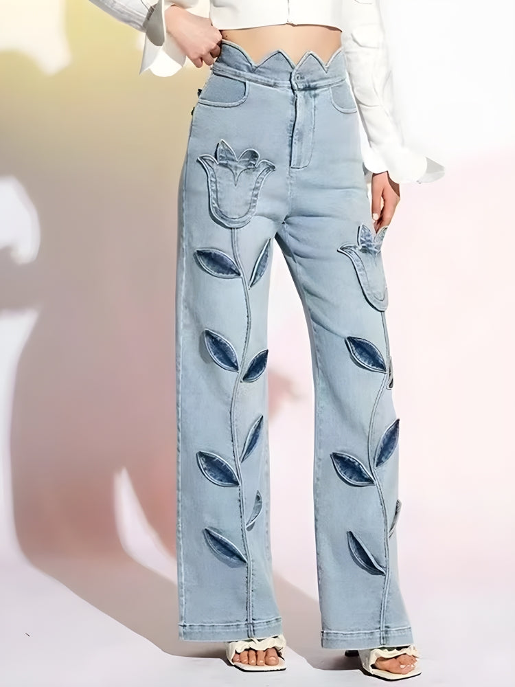 Stylish Work Outfits, Outfit Summer Ideas Tulip Patch Jeans