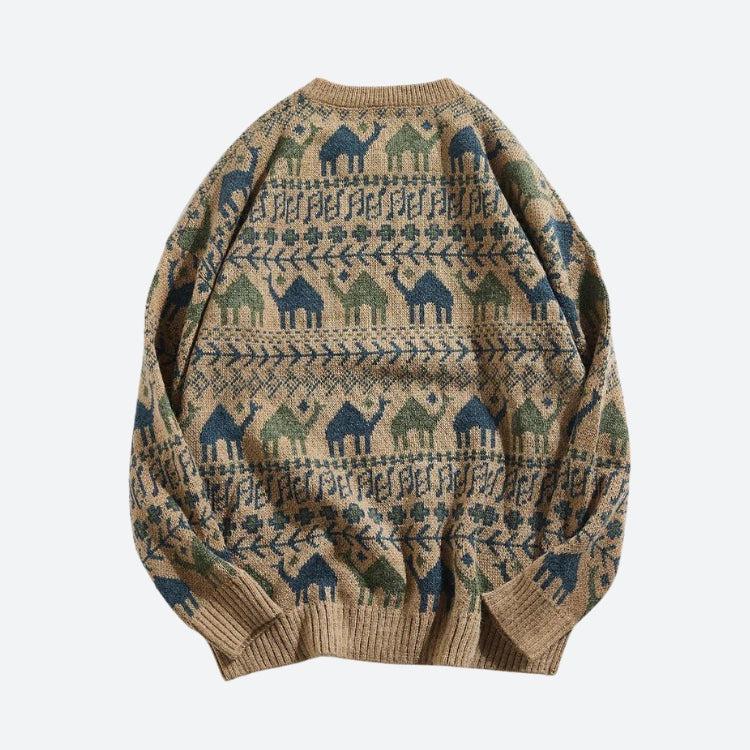 Stylish Work Outfits, Outfit Summer Ideas Vintage Camel Knitted Sweater