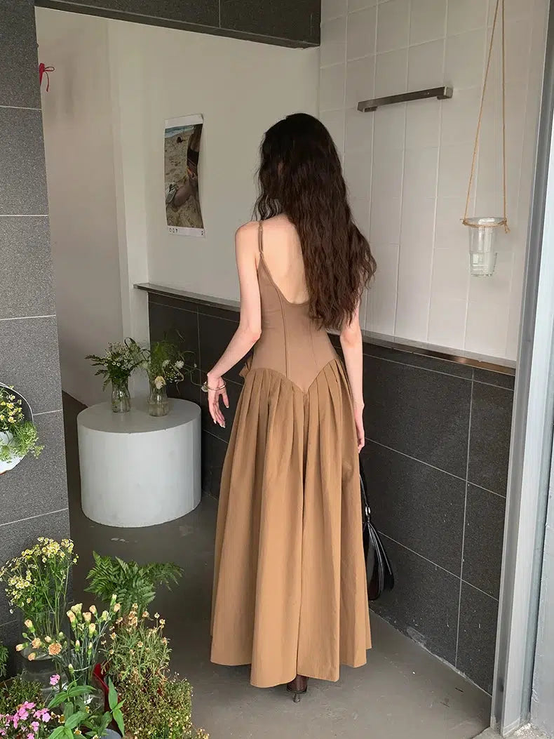 Stylish Work Outfits, Outfit Summer Ideas Vintage Corset Maxi Dress