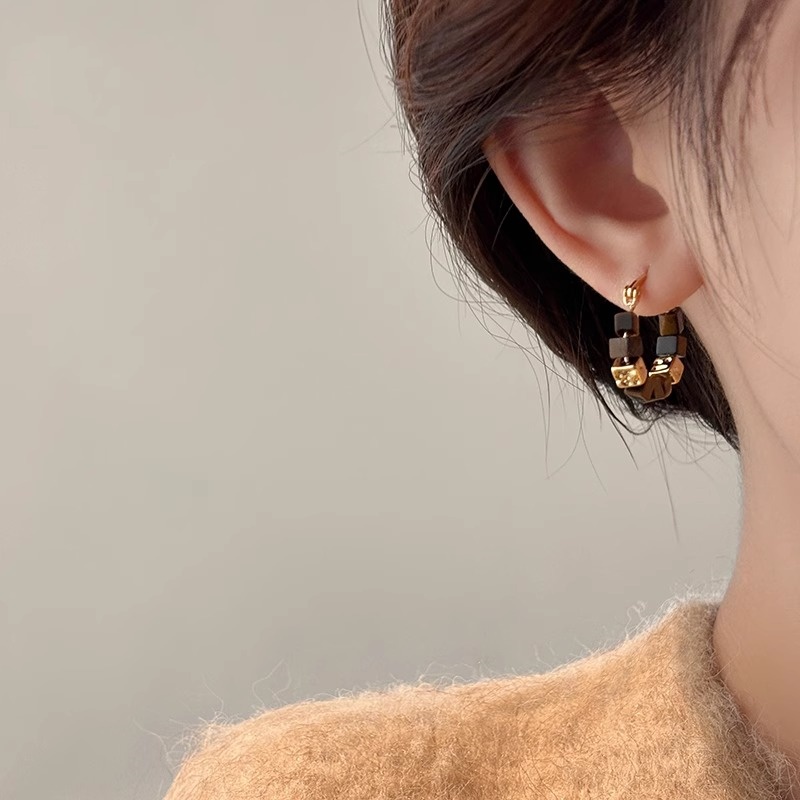 Versatile Circle Design Ear Clips for Women - Unique Niche Statement Earrings