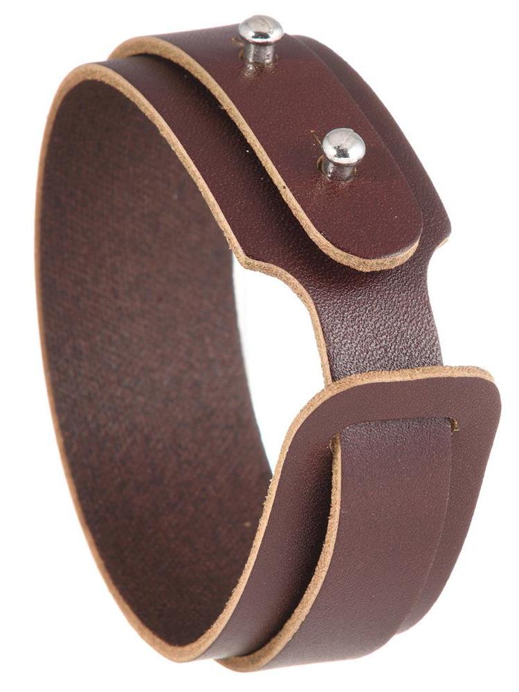 Versatile Double Wrap Men's Leather Bracelet - Creative Adjustable Design for European and American Style Fashion Accessories