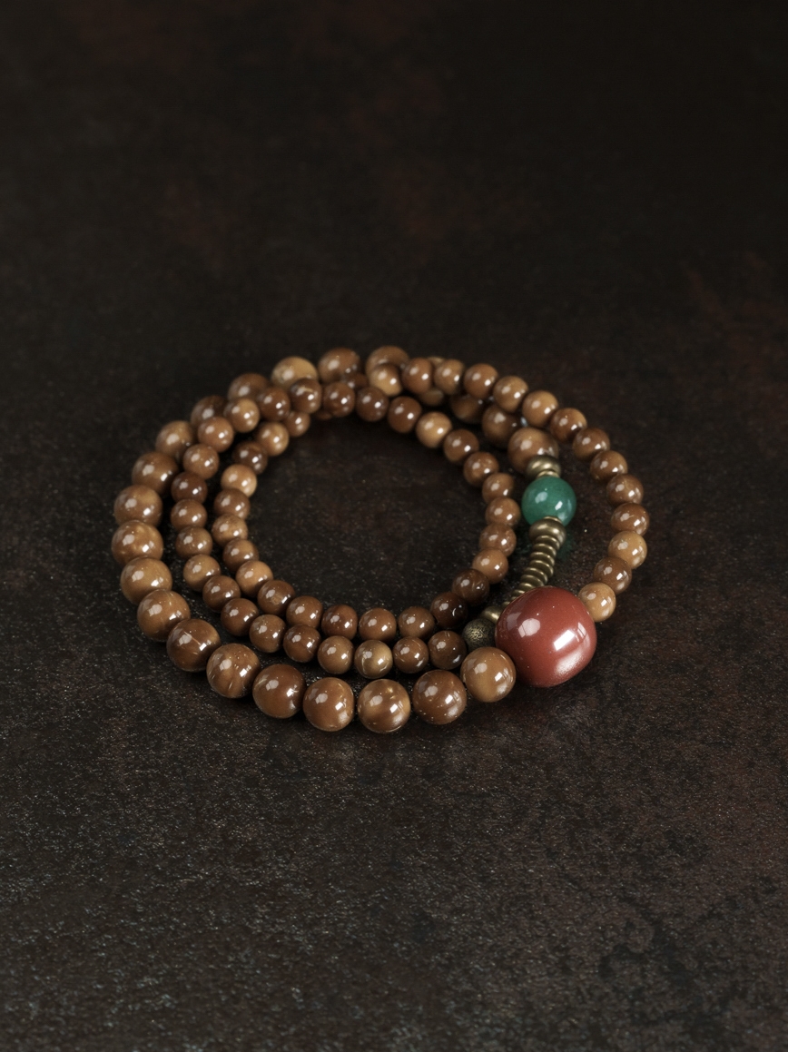 Vintage Ethnic Multi-Layer Bracelet Necklace for Women with Curved Tail Flower - Original Personalized Design