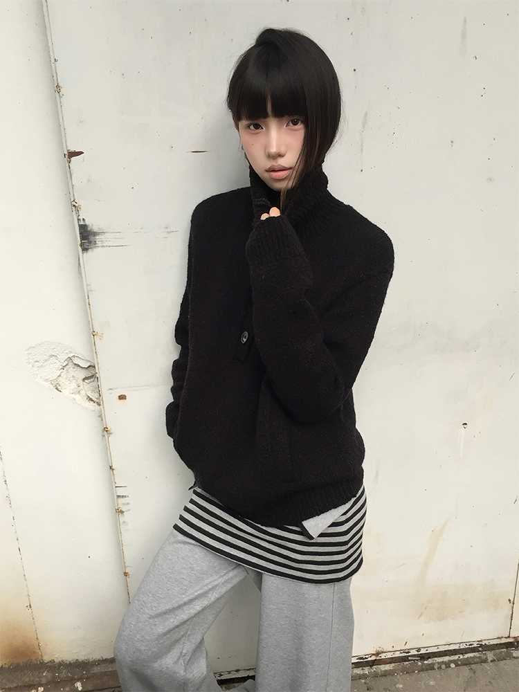 Vintage Patchwork Striped High-Waisted Wide-Leg Pants for Women - Casual Slim Fit Sports Trousers for Autumn and Winter